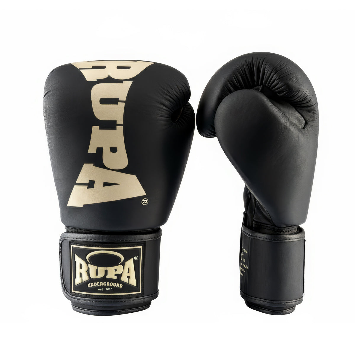 RUPA 1231 I JET BLACK / BEIGE boksarske rokavice