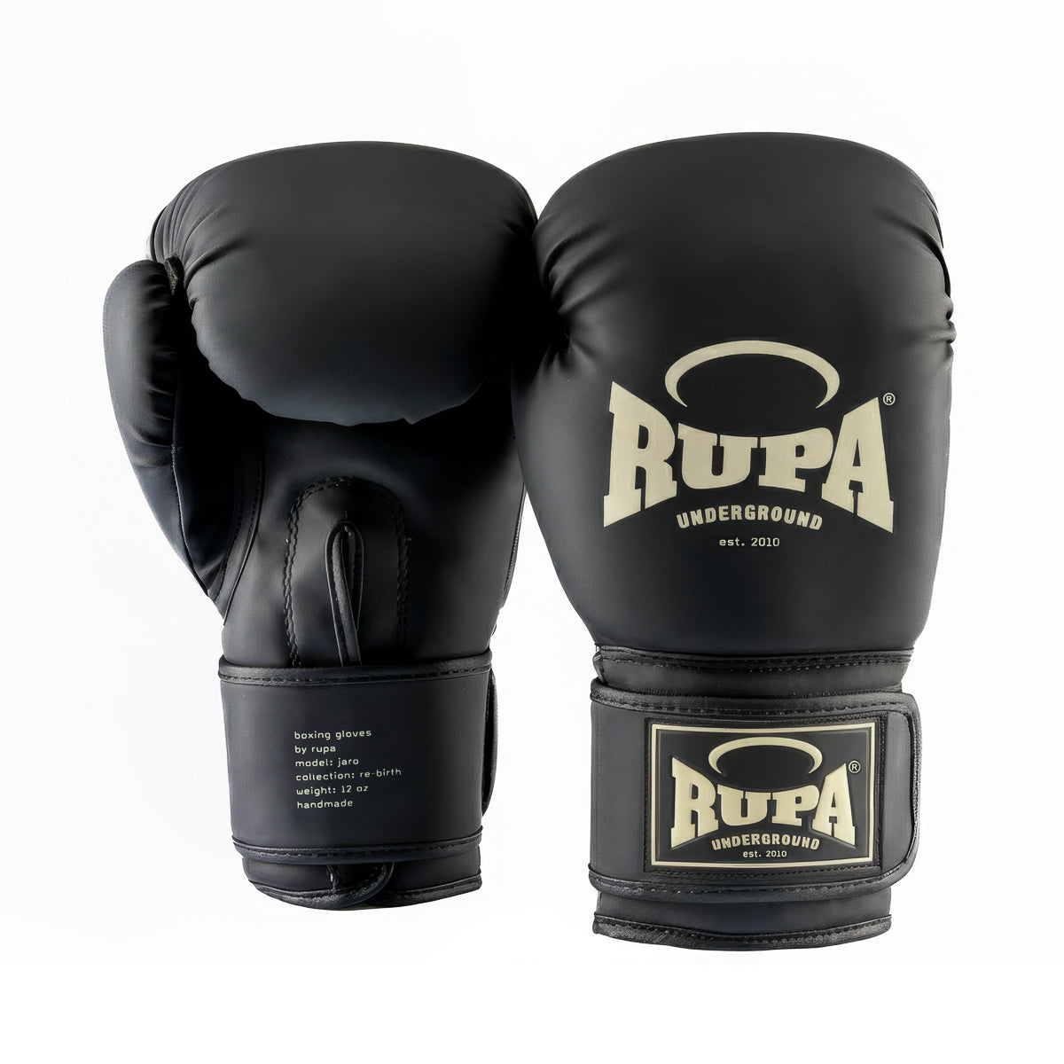 RUPA JARO I JET BLACK / BEIGE I Boksarske rokavice