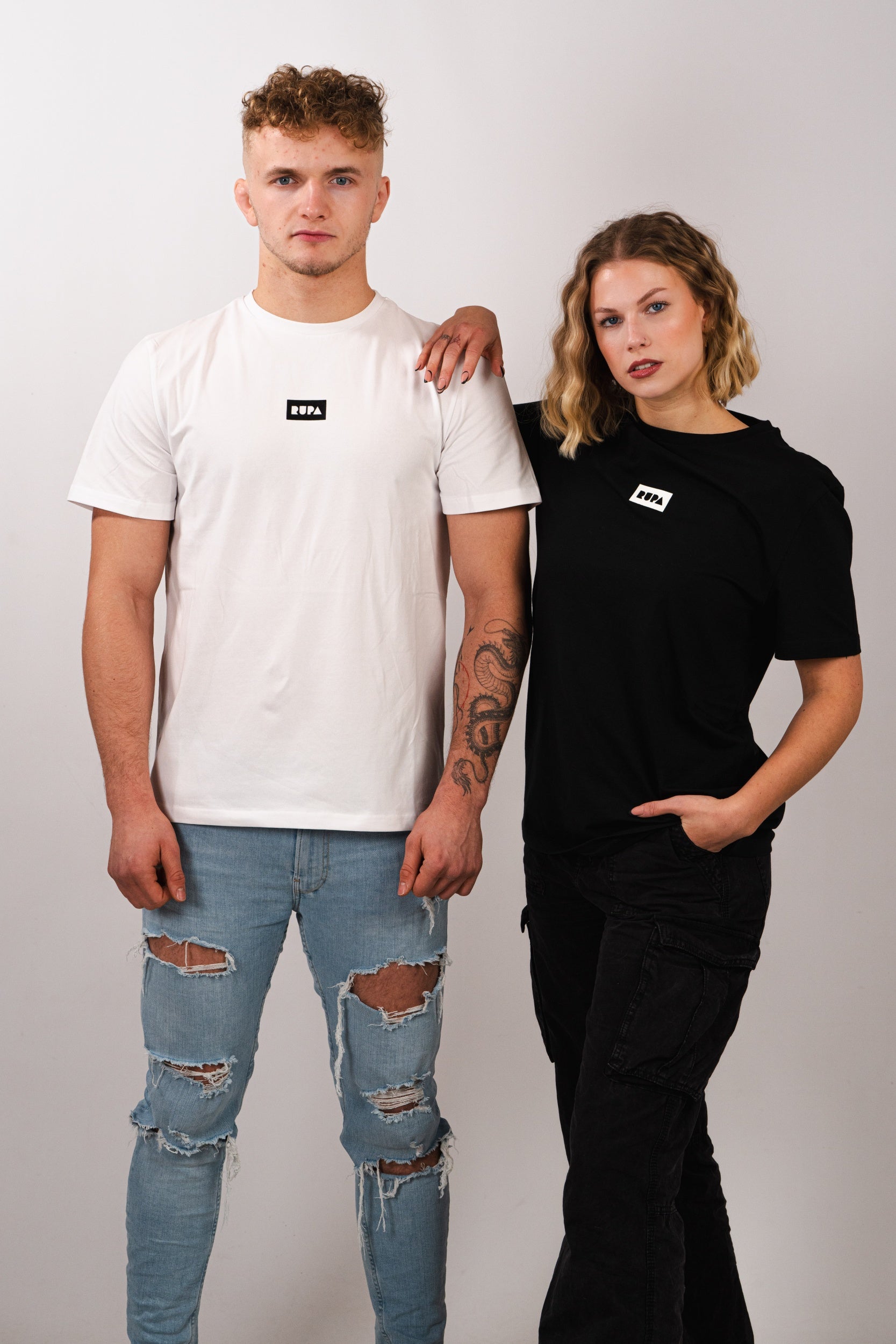 RUPA I RETRO I White I T-shirt
