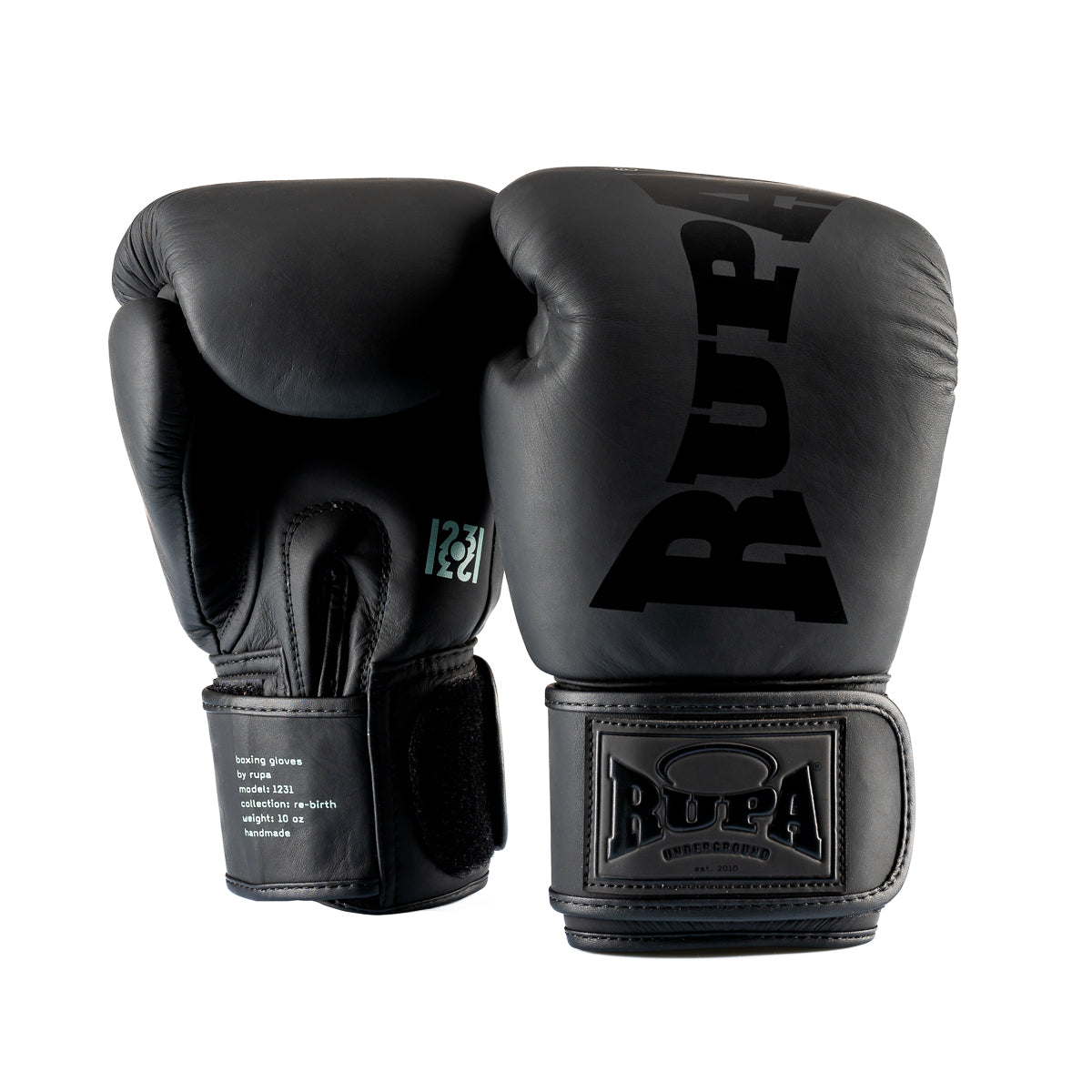 RUPA 1231 I JET BLACK / BLACK I BOXING GLOVES