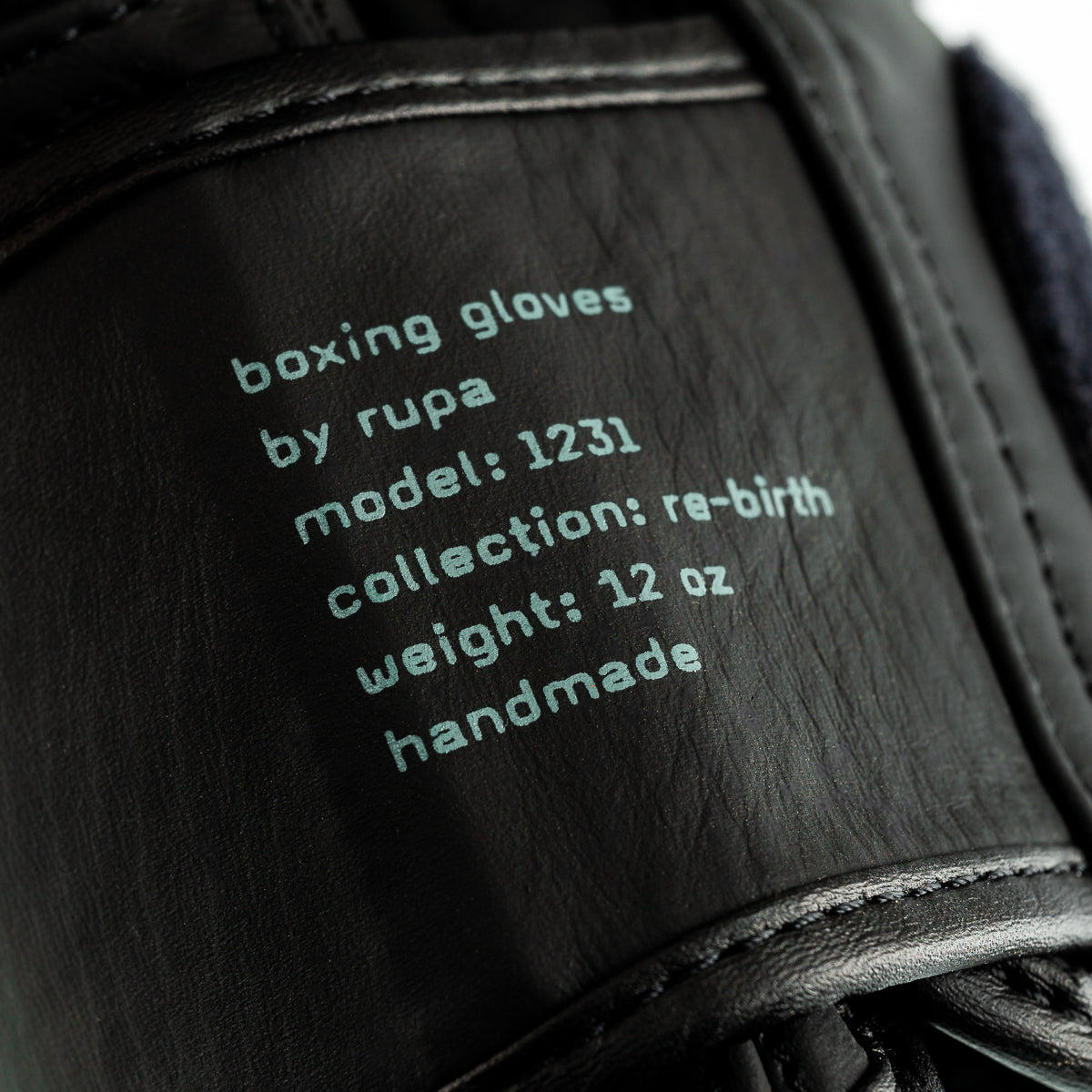 RUPA 1231 I JET BLACK / BLACK I BOXING GLOVES