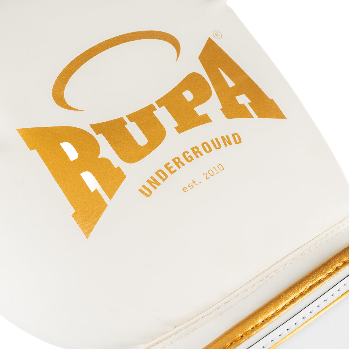 RUPA JARO I BRIGHT WHITE / GOLD I BOXING GLOVES