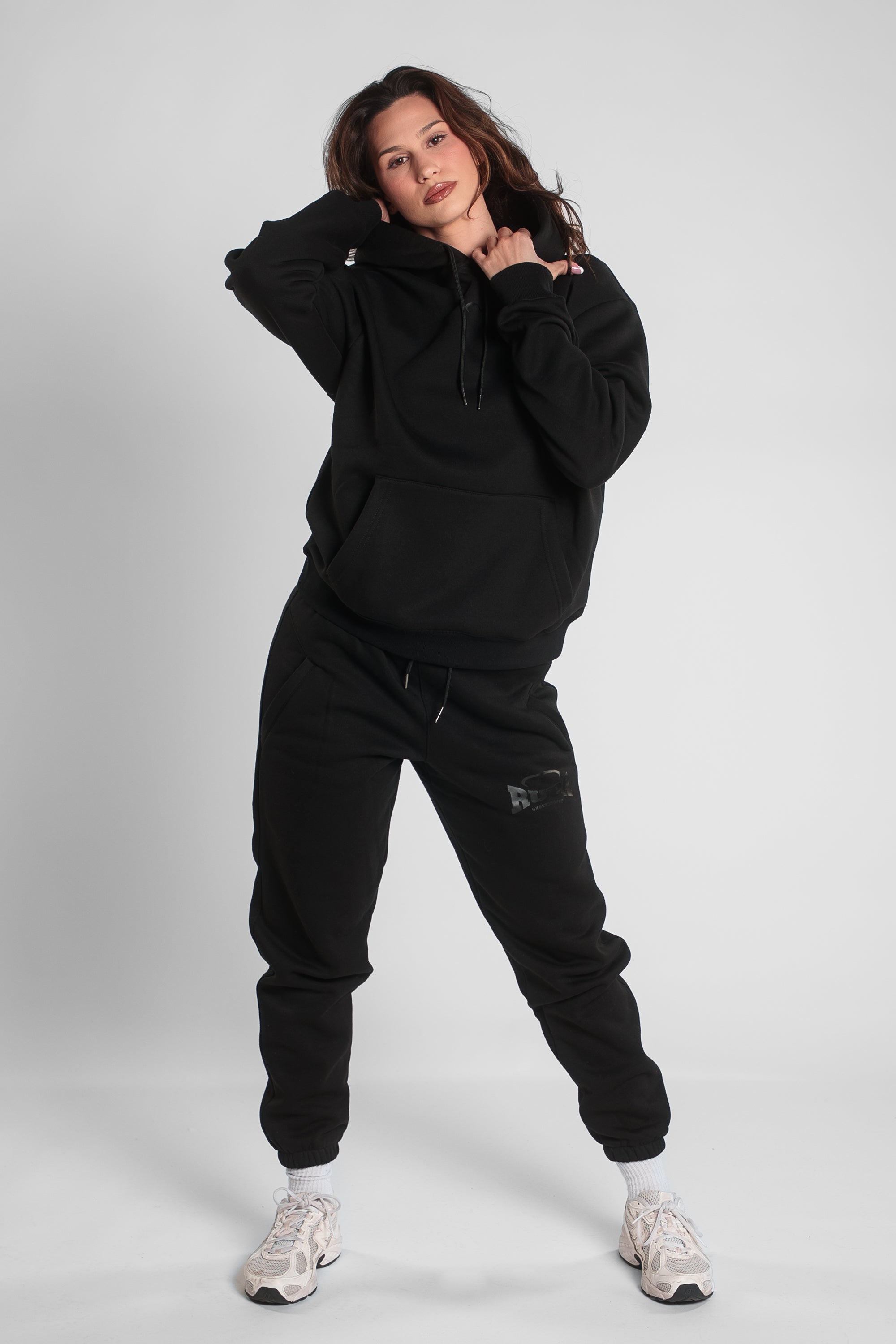RUPA I BLKN01 I BLACK/BLACK I HOODIE