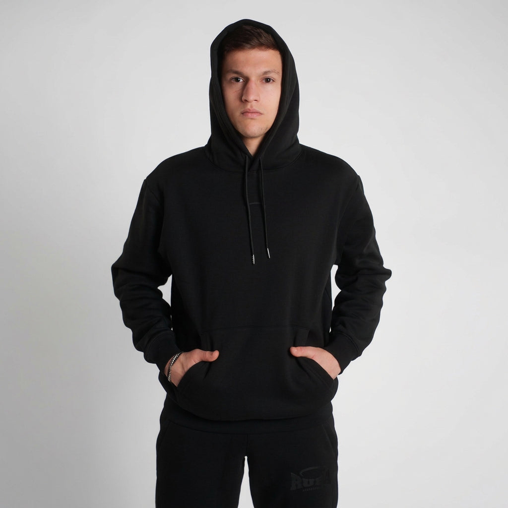 RUPA I BLKN01 I BLACK/BLACK I HOODIE