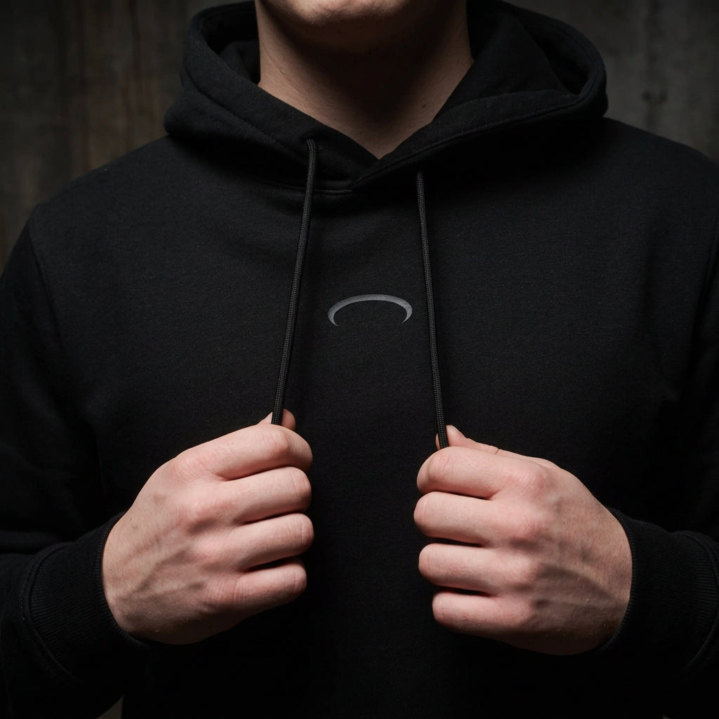 RUPA I BLKN01 I BLACK/BLACK I HOODIE