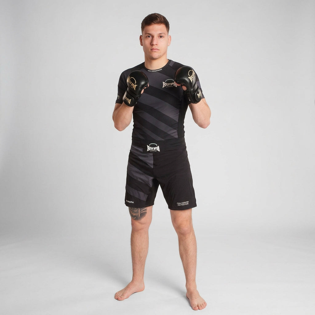 RUPA I BLKN01 I BLACK I MMA HLAČKE