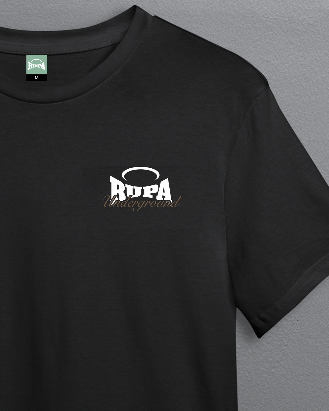 RUPA I GENT I Black I T-shirt