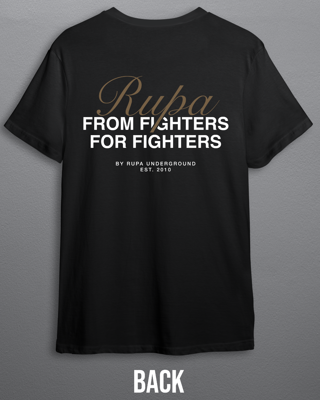 RUPA I GENT I Black I T-shirt