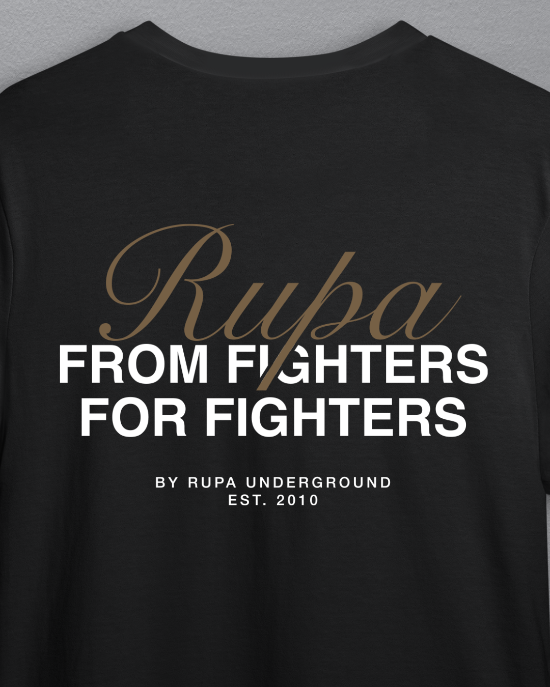 RUPA I GENT I Black I T-shirt