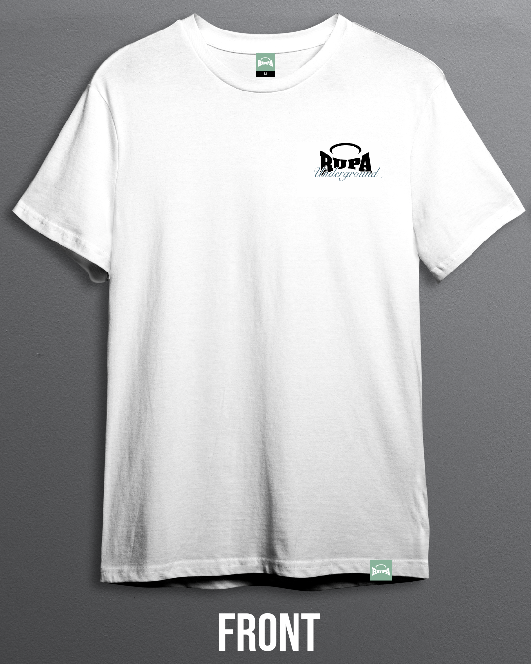 RUPA I GENT I White I T-shirt