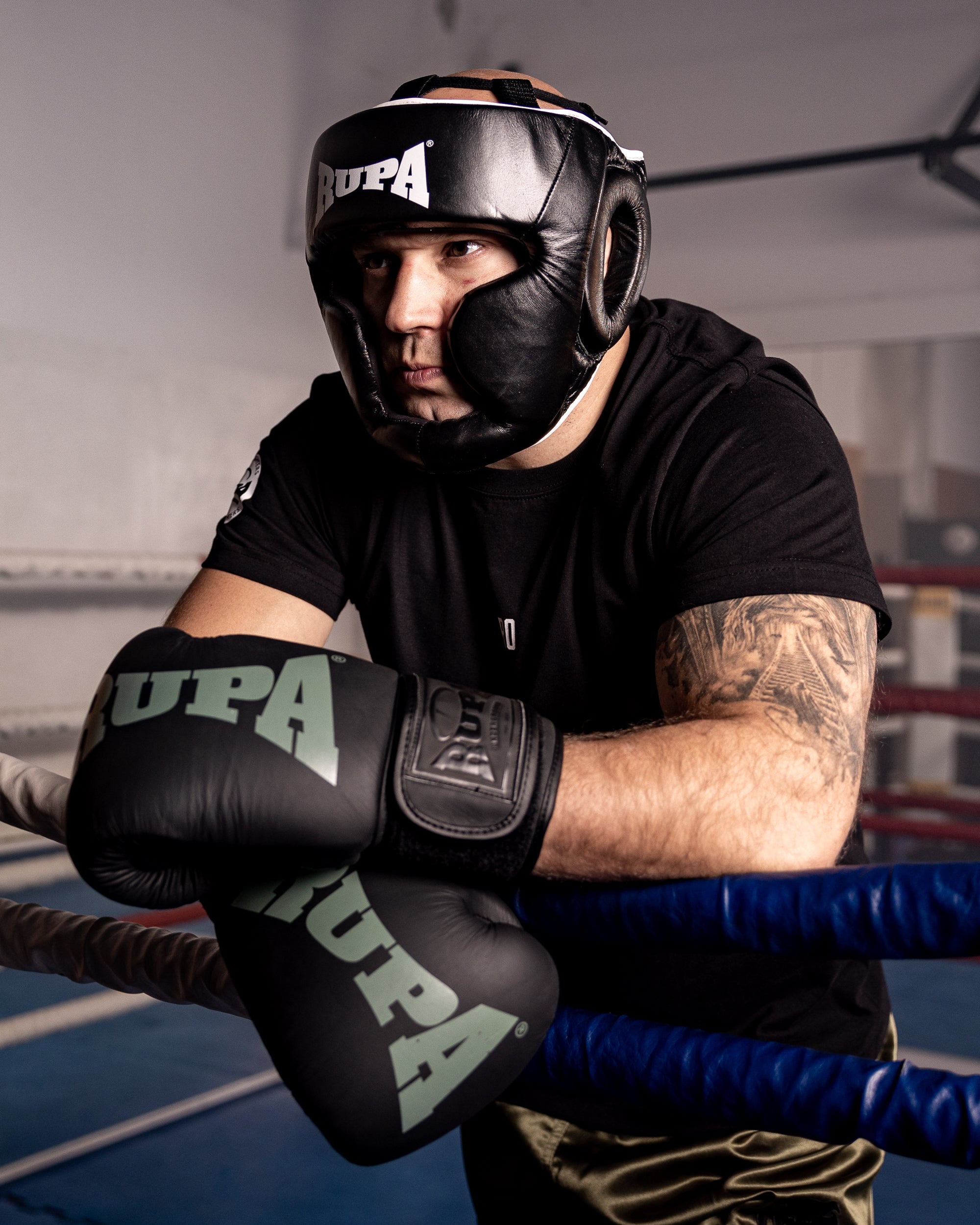 RUPA I Black I Boxing Headgear