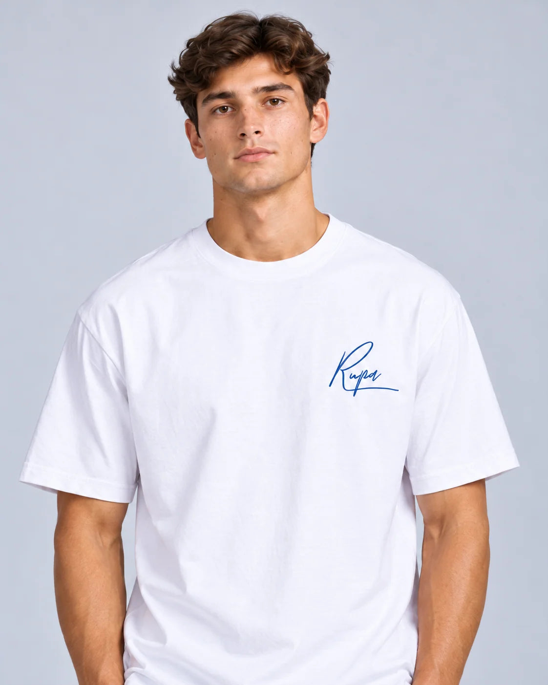 RUPA I Signature I White Baby Blue I majica