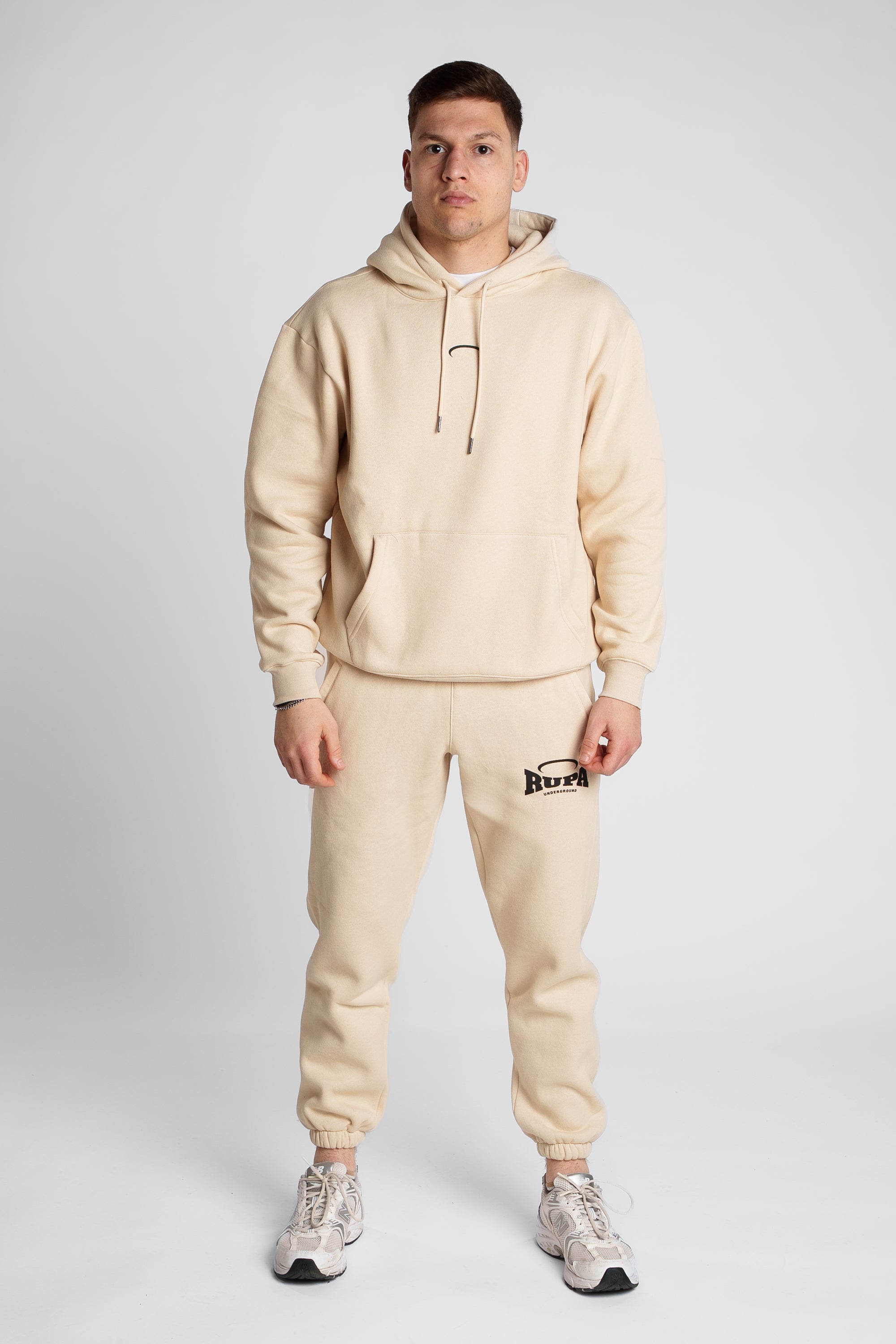 RUPA I BLKN01 I BEIGE/BLACK I PANTS