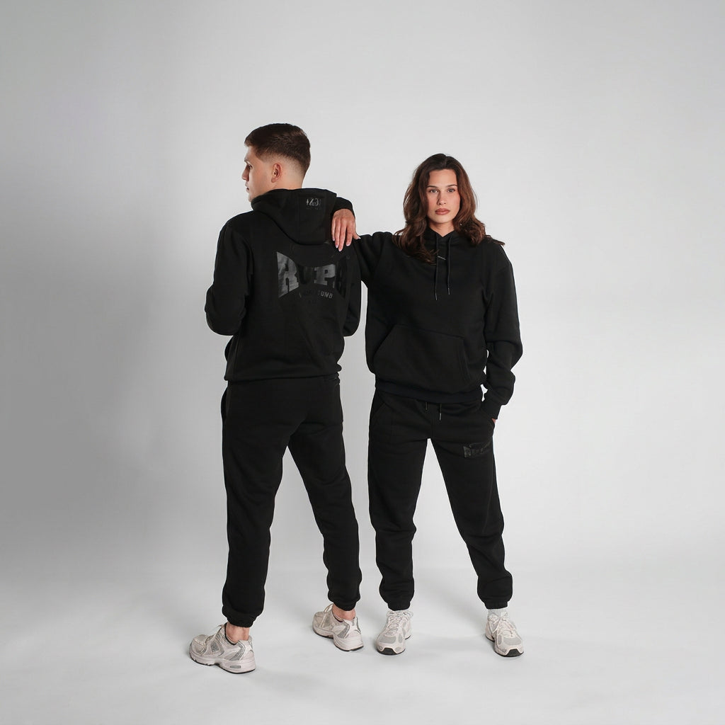 RUPA I BLKN01 I BLACK/BLACK I HOODIE