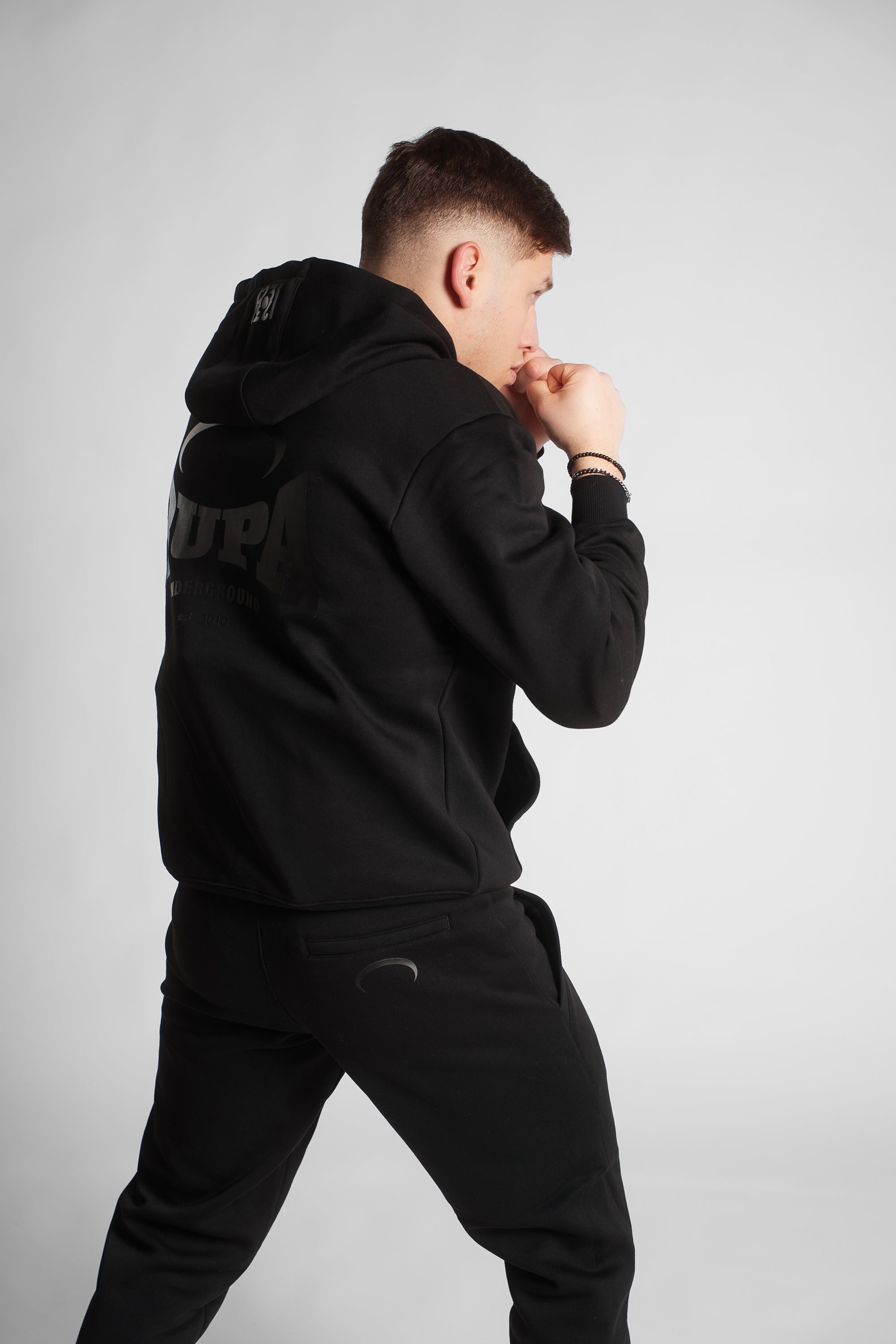RUPA I BLKN01 I BLACK/BLACK I HOODIE